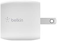 Belkin 30 W USB-C Fast Charger Block with USB-C to C Cable – Ultra-Fast Power Delivery 3.0 for i Phone 16, Samsung Galaxy S25, Google Pixel, Nintendo Switch 2 & More – Sleek White Design for Optimal Travel Convenience – PPS & USB-IF Certified for Reliable Charging Performance – Enhance Your Device’s Lifespan with Smart Power Regulation