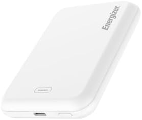 Energizer 5000 m Ah Magnetic Wireless Power Bank for i Phone 16/15/14/13/12 Pro Series – Fast 15 W USB-C Charging, Compact, and Tangle-Free Design for Ultimate Portability and Convenience