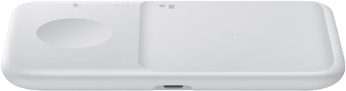 SAMSUNG Wireless Charger Duo 9 W – Fast Dual Device Charging Pad with USB-C, Optimized for Galaxy Phones & Qi-Compatible Accessories, Sleek Cordless Design for Home and Office Convenience, Effortless Power Boost for Busy Lifestyles