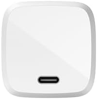 Belkin 30 W USB-C Fast Charger Block with USB-C to C Cable – Ultra-Fast Power Delivery 3.0 for i Phone 16, Samsung Galaxy S25, Google Pixel, Nintendo Switch 2 & More – Sleek White Design for Optimal Travel Convenience – PPS & USB-IF Certified for Reliable Charging Performance – Enhance Your Device’s Lifespan with Smart Power Regulation