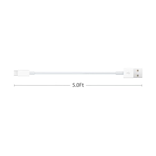 4 Pack Carplay USB A to USB C Cable for iPhone 16E 15 16, 16 Pro Max, 16 Plus Car Charger, iPad Pro 12.9/11, iPad 10 Generation, iPad Air 5 Generation/4 Gen, Mini 6 Generation Car Fast Charging Cord – Enhanced Compatibility and Speed
