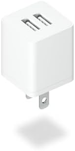 Compact Dual USB-A Fast Charging Block – Lightweight 5 V 2.1 A Wall Charger for i Phone, Android, PS4, Kindle & More – Safe Overcharge Protection for Efficient On-the-Go Power Solutions