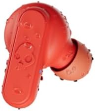 Skullcandy Dime Wireless Earbuds – Sweat-Resistant In-Ear Headphones with 12-Hour Battery Life, Built-in Microphone, and Universal Bluetooth Compatibility – Stylish Red Design for Active Lifestyles