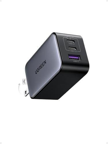 UGREEN 65 W Ga N USB-C Charger Block – Genshin Impact Limited Edition | Triple-Port Fast Charging Adapter for Mac Book Pro, Dell XPS, i Phone 15/16, i Pad Pro, Galaxy S25 | Compact Power Hub for Gamers and Professionals