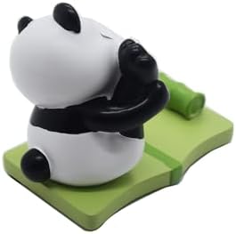 Ralcosuss Cute Panda Cell Phone Stand Smartphone Holder for Desk Resin Cartoon Animal Desk Accessories – Enhanced Compatibility and Speed