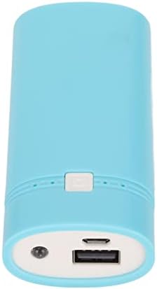 Portable Dual 18650 Battery Power Bank Shell – Universal DIY USB Charger for Smartphones & Tablets in Stylish Blue – Fast Charging Solution for On-the-Go Power Needs – Customizable Emergency Charger for Ultimate Convenience and Compatibility