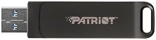 Patriot Memory Rage R550 1 TB USB 3.2 Flash Drive – Dual Connector Type-A & Type-C Thumb Drive for High-Speed Data Transfer – Ultimate Portable Storage Solution for Photos, Videos, and Documents