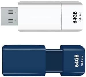 GIGASTONE 16 GB Dual Flash Drive Pack – Ultra-Fast 2-in-1 USB 3.2 Gen 1 with Type-A & Type-C Connectors for Seamless Data Transfer Across Smartphones, PCs, Macs, and More – Plug & Play Design with 100 MB/s Speed and Compact Cap for Easy Portability – Perfect for Students and Professionals