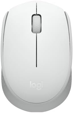 Logitech M170 Wireless Mouse – Ultra-Responsive Optical Tracking, Ambidextrous Design for All Users, 2.4 GHz USB Mini Receiver, 12-Month Battery Life, Perfect for PC, Mac & Laptop – Elevate Your Productivity with Seamless Wireless Freedom