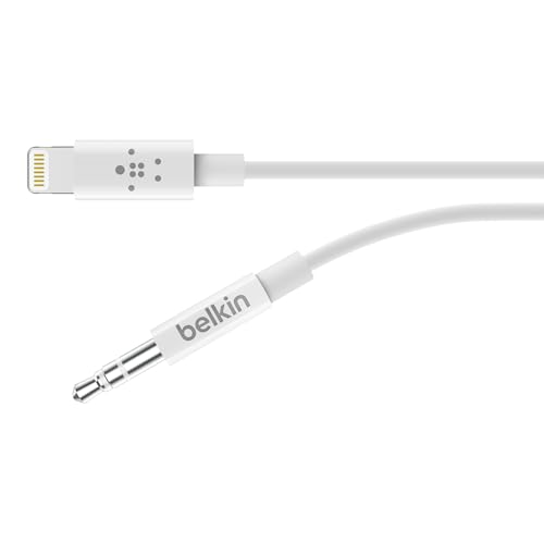 Belkin Dual Audio Output Splitter – 3.5 mm Headphone Adapter for Seamless Sharing of Music & Videos on i Phones, Laptops, and Tablets – Lightweight & Durable Design for Effortless Entertainment Experiences