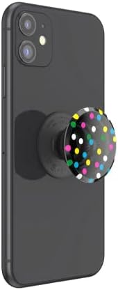Mag Safe-Compatible Glitter Pop Socket Phone Grip & Stand – Stylish Clear Kickstand for Secure Wireless Charging and Effortless Media Viewing, Essential Cute Accessory for Enhanced Mobile Experience