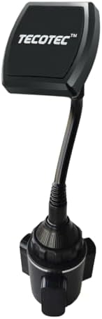 Upgraded 12″ Flexible Gooseneck Magnetic Phone Holder for Car – Ultra Strong X8 N50 Magnet Suction Cup Mount for Secure Dash & Windshield Use – Ideal for Smartphones, Tablets & Enhanced Driving Safety – TECOTEC Automotive Accessory