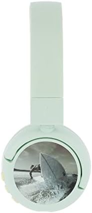 Kid-Safe Bluetooth Headphones in Vibrant Green – Buddy Phones POP for Young Listeners with Volume Limiting & Built-In Microphone – Portable & Foldable Design for Ultimate Comfort in Online Learning, Gaming, and Music Enjoyment – Compatible with i Phone, i Pad, Tablets, and PCs