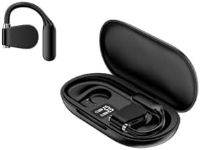 Xtream T4 Open-Ear Bluetooth Earbuds – Experience Unmatched Comfort and Superior Sound with Portable Charging Case for an Active Lifestyle and Enhanced Awareness