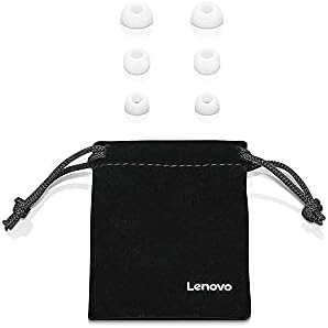 Lenovo 300 USB-C Wired In-Ear Headphones – Exceptional Sound Performance, Ergonomic Fit with Customizable Silicone Tips, Sleek Grey Design for Commuters, Gamers, and Professionals – Integrated Microphone with Play/Pause Control for Effortless Listening and Calls
