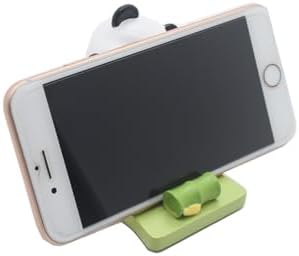 Ralcosuss Cute Panda Cell Phone Stand Smartphone Holder for Desk Resin Cartoon Animal Desk Accessories – Enhanced Compatibility and Speed