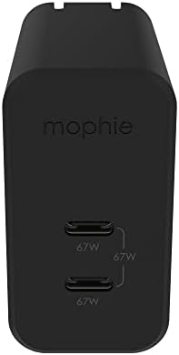 Mophie Speedport 20 W USB-C Fast Charger – Compact Ga N Technology Power Adapter for Mac Book Pro 13, i Phone 16/15/14 Pro, Galaxy S25/S24, Google Pixel 9 – Efficient and Lightweight Charging Solution for On-the-Go Professionals