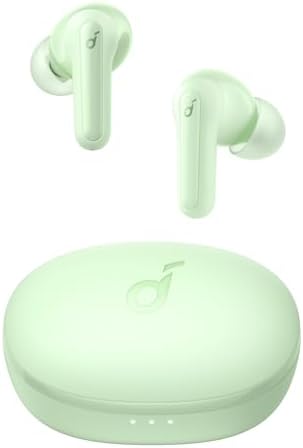 Anker Soundcore Life P2 Mini True Wireless Earbuds – Bluetooth 5.2 for Seamless Connectivity, Customizable EQ for Personalized Sound, 32-Hour Playtime with Quick Charge, Compact Design for Comfortable Daily Use, Deep Bass Performance for Music Lovers (White)