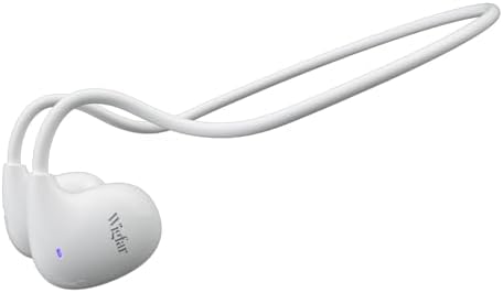 Open Ear True Wireless Bluetooth Headphones with Fast Charging – 8 Hours Playtime for Workouts, Music, and Meetings – Ergonomic Design for All-Day Comfort – Enhanced Compatibility for Seamless Connectivity – Perfect for Active Lifestyles in White