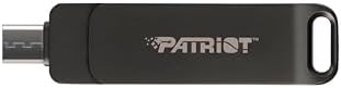 Patriot Memory Rage R550 1 TB USB 3.2 Flash Drive – Dual Connector Type-A & Type-C Thumb Drive for High-Speed Data Transfer – Ultimate Portable Storage Solution for Photos, Videos, and Documents