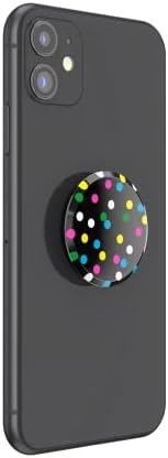 Mag Safe-Compatible Glitter Pop Socket Phone Grip & Stand – Stylish Clear Kickstand for Secure Wireless Charging and Effortless Media Viewing, Essential Cute Accessory for Enhanced Mobile Experience