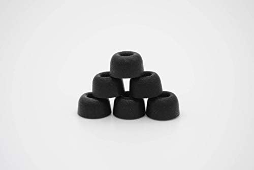 Upgrade Your Listening Experience with Dekoni Bulletz Memory Foam Earbud Tips – Medium Size, Enhanced Comfort and Sound Isolation for Beats, JBL, Sony, and More TWS Earbuds (Three-Pack) – Perfect Fit for Ultimate Audio Quality and Noise Reduction