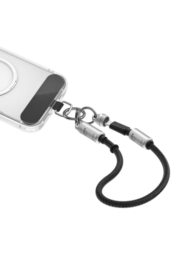 Hagibis 1 ft USB4 Cable with Lanyard – 80 Gbps High-Speed Data Transfer & 240 W Fast Charging for i Phone 16 Pro Max & i Pad Pro – Portable Grey USB C to Type-C Cable with 8 K@60 Hz Video Output – Ultimate Tech Accessibility and Performance