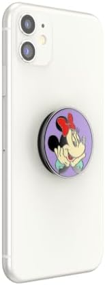 Disney Classic Mouse Pop Sockets Phone Grip with Versatile Kickstand – Ultimate Anti-Drop Phone Holder for One-Handed Use and Easy Style Switchability – Compatible with i Phone, Samsung, and Most Cases – Ideal for Wireless Charging and Everyday Convenience