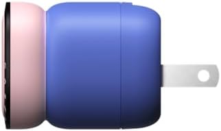 CASETi FY Powerthru 33 W Fast Charger – Compact Dual Port Wall Adapter in Stylish Pink/Blue for Lightning-Fast Device Charging with Advanced Safety Features and Universal Device Compatibility