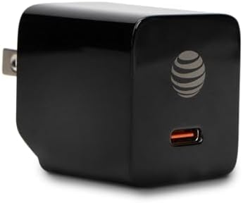 AT&T Power Essentials Ultimate Charging Kit – 10000 m Ah Power Bank, 20 W USB-C Wall Charger & Durable USB-C Cable for Fast, Reliable Charging – Perfect for On-the-Go Power Needs and Enhanced Device Compatibility