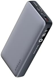 High-Capacity 20000 m Ah 65 W Portable Power Bank – Ultra-Fast USB-C Charger with 3 Ports & Digital Display for Seamless Charging of Mac Book, i Pad Pro, i Phone 16/15/14/13/12, Samsung Devices, Steam Deck, and Air Pods – Optimal Compatibility & Travel-Friendly Design