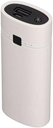 Portable Dual 18650 Battery Power Bank Shell – Universal DIY USB Charger for Smartphones & Tablets in Stylish Blue – Fast Charging Solution for On-the-Go Power Needs – Customizable Emergency Charger for Ultimate Convenience and Compatibility