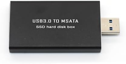 Transform Your Data Storage with Mustpoint m SATA to USB 3.0 External Enclosure – Ultra-Fast 5 Gbps Transfer Speeds, Compact Design, and Hassle-Free Setup for Enhanced Portability and Versatile Compatibility