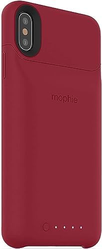 mophie Juice Pack Access for i Phone XS/X – Ultra-Slim Wireless Battery Case in Dark Red – 2,000 m Ah Power Bank for Seamless Charging and Stylish Protection – Elevate Your Device with Enhanced Compatibility and Speed