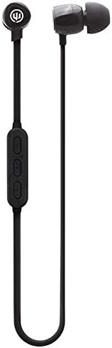Wicked Audio Omen Wireless Bluetooth Earbuds – Premium Noise-Isolating In-Ear Headphones with Built-In Microphone and Track Control – Ideal for Commuting, Exercising, and Home Use – Lightweight, Ergonomic Design for Ultimate Comfort – Enhanced Connectivity and Sound Quality in Sleek Black Finish