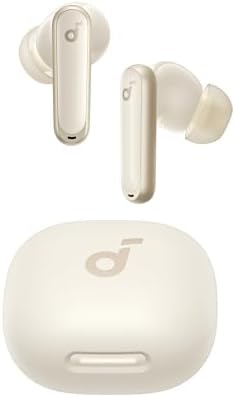 Anker Soundcore P40 i Wireless Earbuds – Immersive Heavy Bass with Adaptive Noise Cancellation, 60-Hour Playtime, 2-in-1 Charging Case & Phone Stand, IPX5 Water-Resistant Design, Bluetooth 5.3 for Enhanced Connectivity – Perfect Audio Solution for Active Lifestyles