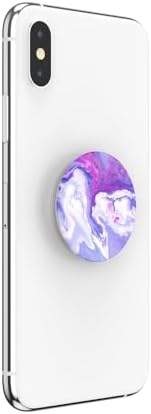 Vibrant Mag Safe Rainbow Glass Pop Socket Grip & Stand – Secure Hands-Free Kickstand for Effortless Wireless Charging and Enhanced Smartphone Functionality