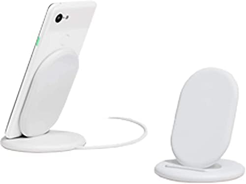 Google Pixel Stand – Premium Fast Qi Wireless Charger for Pixel 5, 4, 3 with Bonus Cleaning Kit – Effortless Charging, Adjustable Viewing Angles & Enhanced Device Protection for Optimal Performance