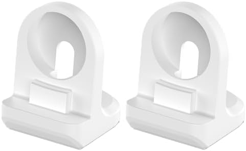 Sleek Dual Silicone Charging Dock Set for Huawei Honor Watch 4/GS3/GS4 – Premium Non-Slip Holder for Secure and Stylish Charging – Ideal Home & Office Solution for Effortless Smartwatch Power-Up – Compact, Lightweight, and Durable Design for On-the-Go Convenience