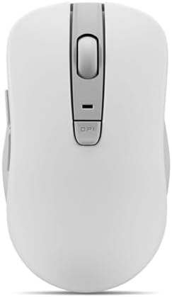 Lenovo WL150 Wireless Mouse – Ergonomic Ambidextrous Design with 1,000 DPI Precision for Ultimate Comfort and Efficiency – 2.4 G Nano USB-A Receiver for Uninterrupted Connectivity – Compact, Portable, and Ideal for Travel, Perfect for Both Home and Office Use
