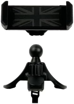 Union Jack-Themed Air Vent Smartphone Holder for Mini Cooper R-Series – Stylish, Secure 360-Degree Rotating Car Cradle with Universal Compatibility for Enhanced Driving Safety and Hands-Free Navigation