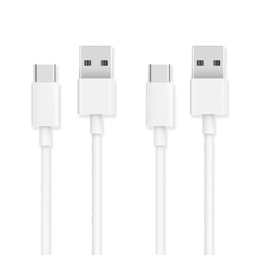 Maximize Your Charging Efficiency with 2-Pack 6 ft USB-C to USB-A Charger Cables – Fast, Durable, and Universally Compatible with i Pad Pro, Galaxy Smartphones, Mac Book Air, Nintendo Switch, and More – Elevate Your Power Solution Now!