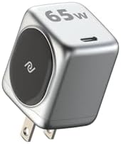 65 W USB-C Ga N Charger for Mac Book Pro/Air, i Pad Pro, and More – Ultra-Compact Fast Charging Solution with Enhanced Compatibility for i Phone 15/14/13 and Google Pixelbook – Efficient Power Delivery and All-in-One Protection