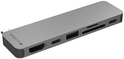 Revolutionize Your Workspace with the Hyper Drive Next 6-Port USB C Hub – Unmatched 4 K 60 Hz Output, 100 W Fast Charging, and Eco-Friendly Design for Seamless Mac Book and PC Connectivity – Unlock Effortless Multitasking and Enhanced Productivity Today