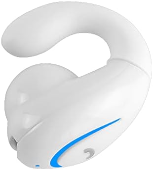 Ultra-Lightweight Mini Wireless Earbuds with Bluetooth 5.0 – IPX4 Waterproof Sport Headphones for Active Lifestyles, Single-Ear Design with Built-in Microphone for Seamless Communication and Music Enjoyment – Perfect for Running and Workouts in White