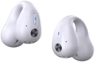 Ultra-Lightweight Bluetooth 5.3 Open-Ear Sports Earbuds – Sweat-Proof Wireless Headphones with Hi-Fi Stereo Sound for Active Lifestyles, Perfect for Outdoor Adventures and Enhanced Awareness (Black) – Unparalleled Comfort for All-Day Wear