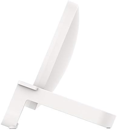 Belkin 10 W Qi-Certified Fast Wireless Charging Stand for i Phone & Samsung – Streamline Your Charging Experience with Effortless Power-Up, Perfect for Video Calls, Music, and More – Includes AC Adapter for Immediate Use – Elegant White Design Enhances Any Space