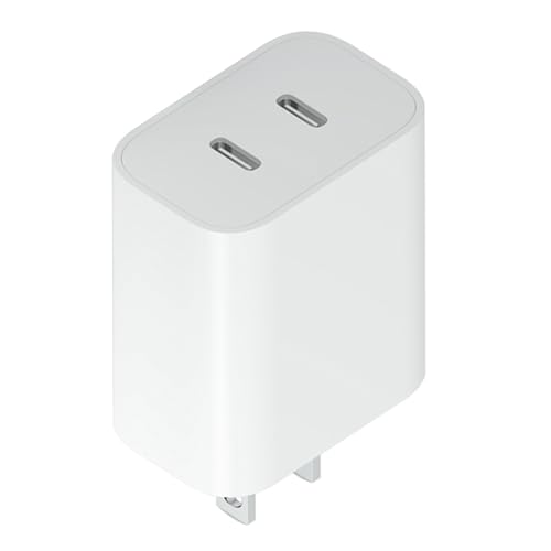 Elevate Your Charging Game with the 3-Pack Premium Dual PD Port USB C Charger Block – Compact & High-Speed Travel Power Adapter for i Phone, i Pad, Galaxy, Pixel & More – Dual Device Fast Charging Solution for On-the-Go Professionals