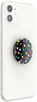Mag Safe-Compatible Glitter Pop Socket Phone Grip & Stand – Stylish Clear Kickstand for Secure Wireless Charging and Effortless Media Viewing, Essential Cute Accessory for Enhanced Mobile Experience