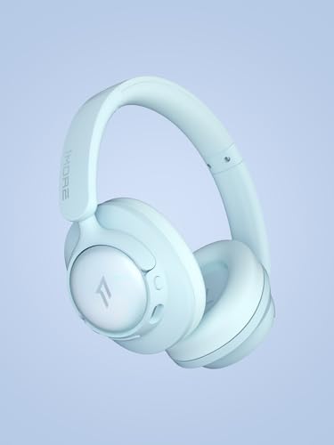 1 MORE Sono Flow SE HQ31 Wireless Bluetooth Headphones – Premium Over-Ear Design with Advanced Noise Cancellation, 90 Hours of Uninterrupted Playtime, and Hi-Res Audio Clarity for Gaming, Travel, and Work – Ergonomic Comfort in Sleek Black Finish with Superior LDAC Support